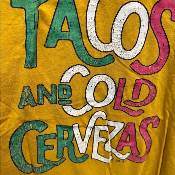 NWOT Tacos & Cold Cervezas Graphic Tee - Picture 2 of 4